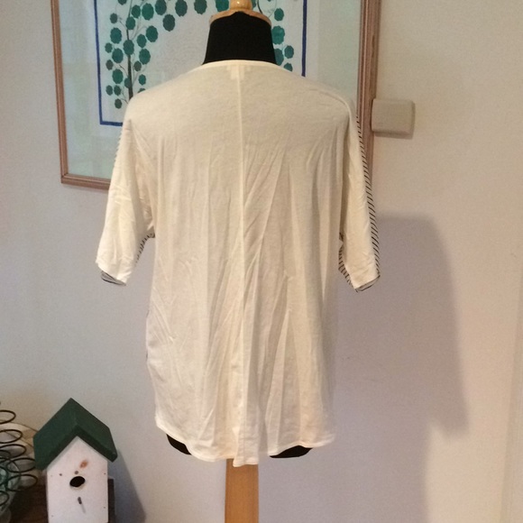 J. Crew Silk-Front T-Shirt - Picture 2 of 4